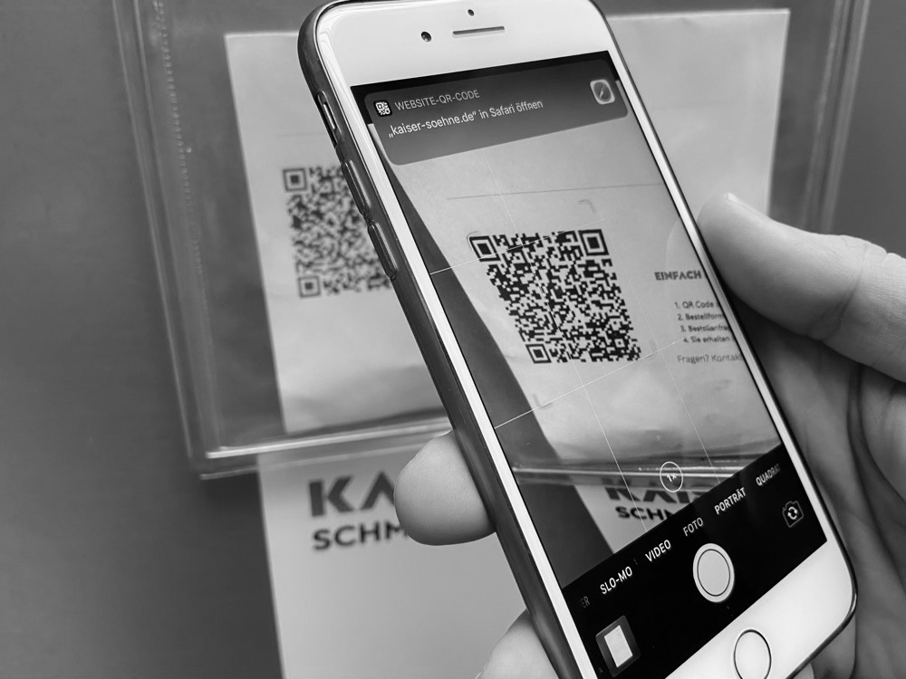 Qr code scannen
